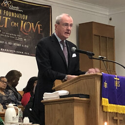 Gov. Murphy at Jersey City church: 'Let us come together'