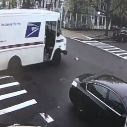 U.S. Postal truck hits, kills man in Brooklyn