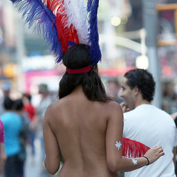 Times Square desnudas accused of scamming man with autism