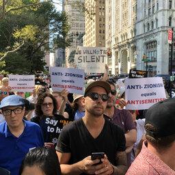 NYC demonstrators call for state of emergency over attacks against Jews