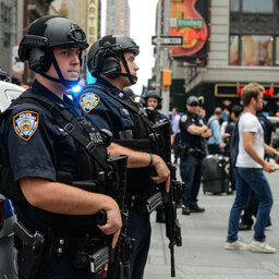 NYPD beefs up security in wake of back-to-back shootings