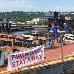 Preparations begin for movie-theme July 4 Macy's fireworks spectacular