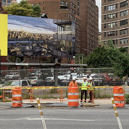 Cab launched into air by underground blast in Manhattan
