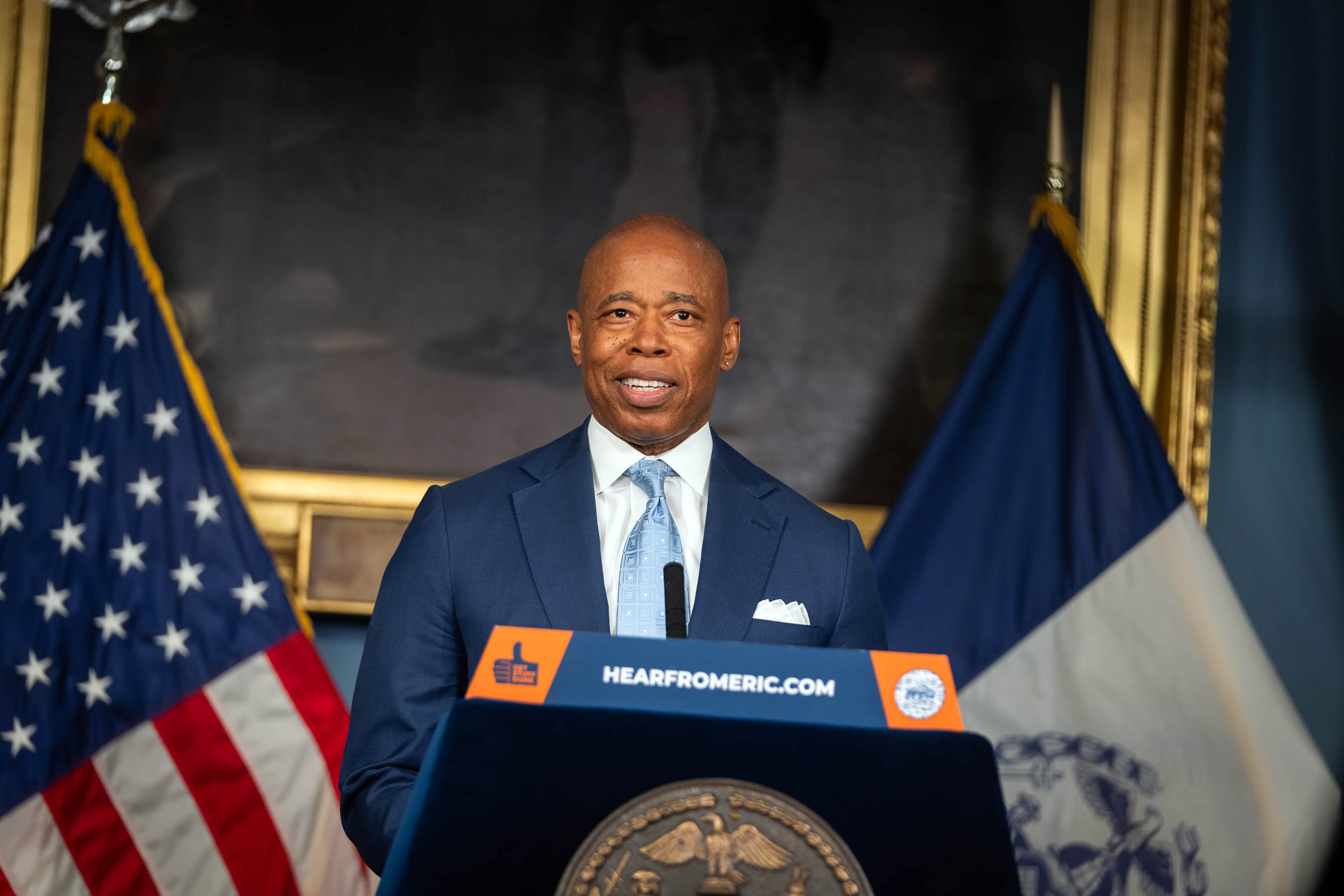 LIVE ON 1010 WINS: Mayor Adams talks budget plans, NYPD presence, college protests, and more