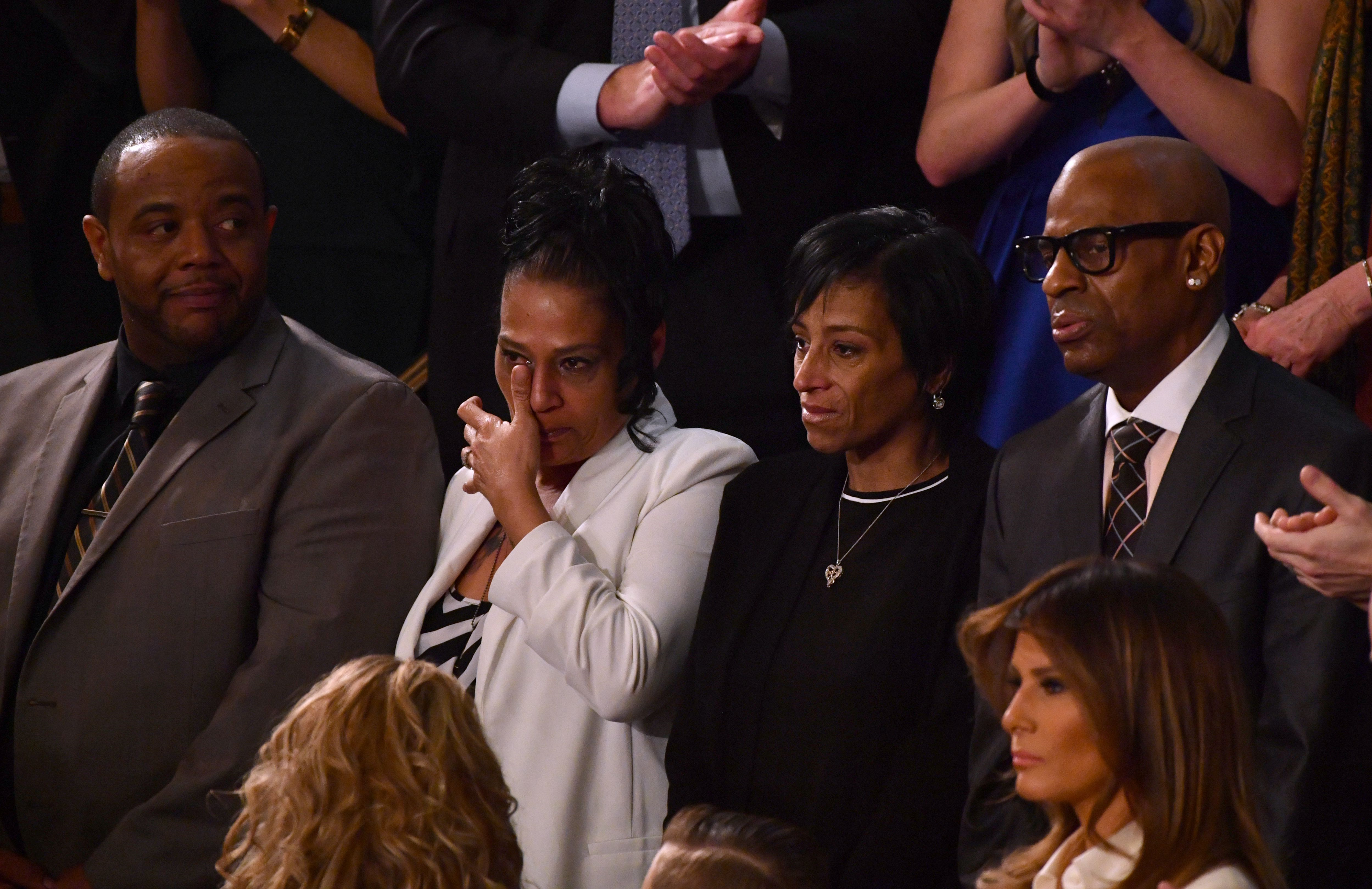 Parents Of MS-13 Victims Recognized During SOTU