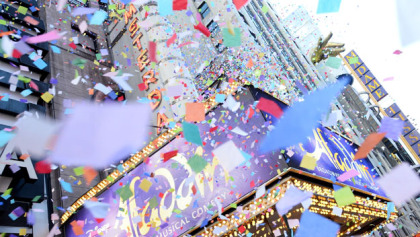 Confetti Test Held In Times Square Ahead Of New Year’s Eve