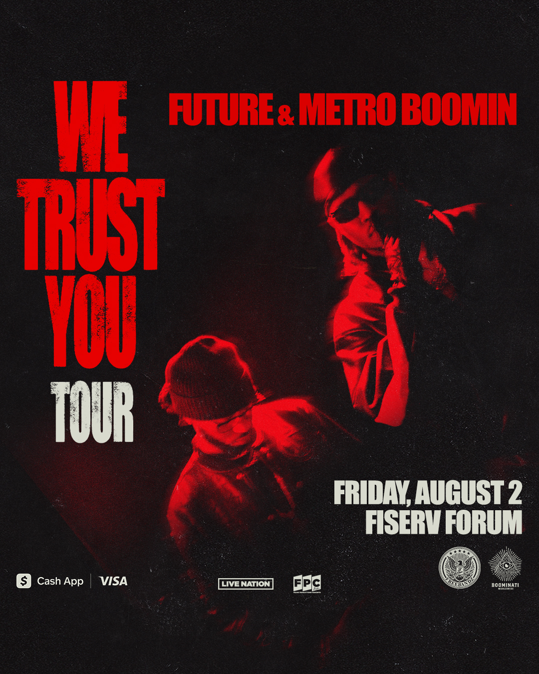 Jennifer from Union Grove won Future and Metro Boomin tickets!