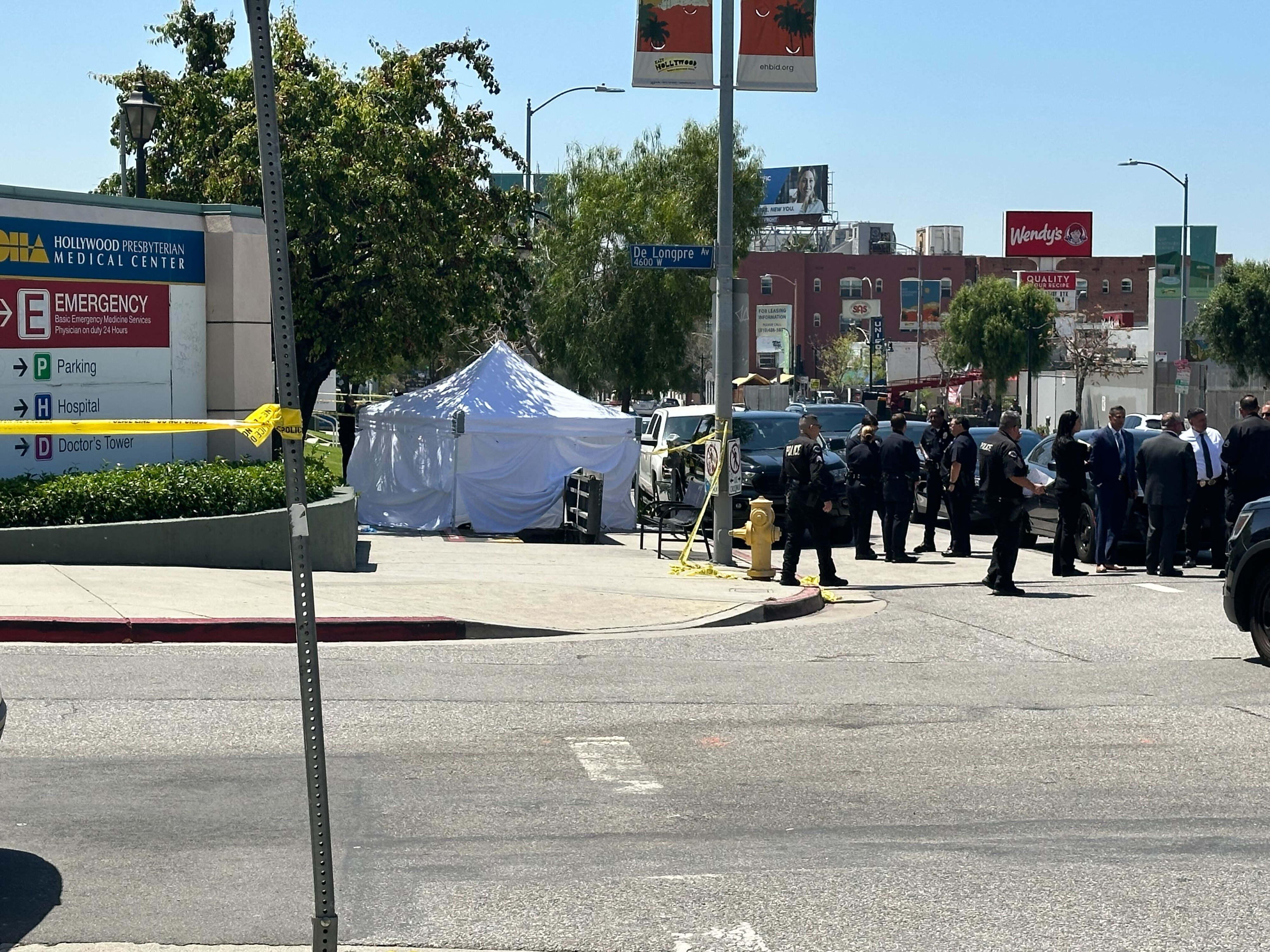 ‘Trespasser’ fatally shot after stabbing security guard in Hollywood: Metro