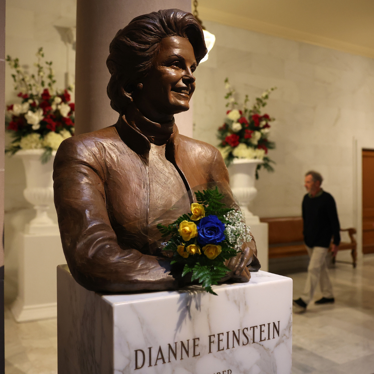 Who will Governor Newsom select to fill Senator Dianne Feinstein's seat?