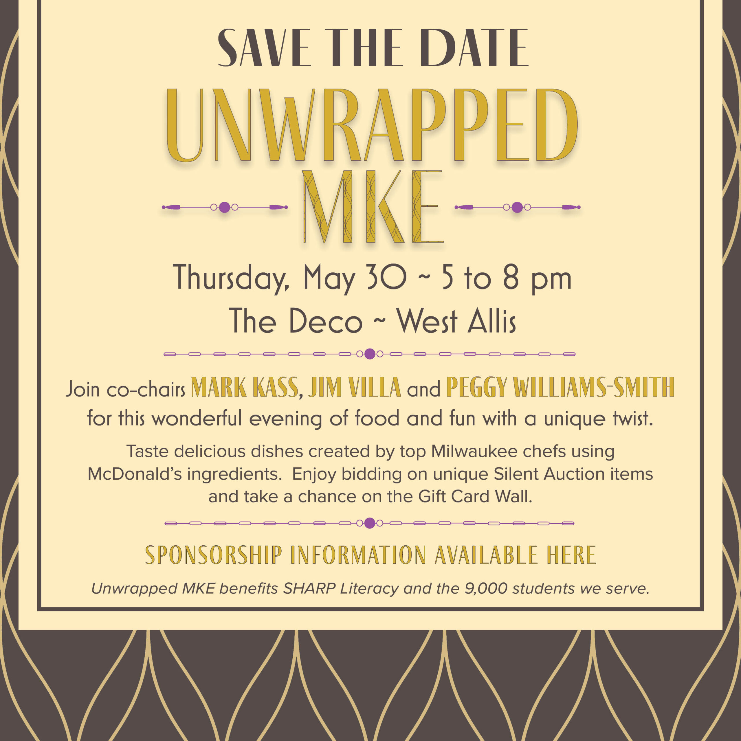 Support SHARP Literacy's Unwrapped MKE