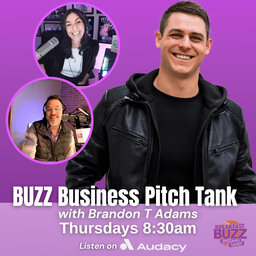 BUZZ Business Pitch Tank- Go back to college or start his videography business