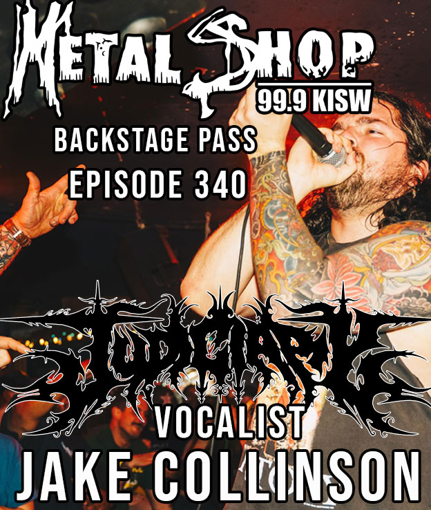 Metal Shop's Backstage Pass - Episode 340 : JUDICIARY vocalist Jake Collinson