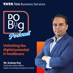 Ep 8- Unlocking the Digital Potential in Healthcare. ft. Mr. Sudeep Dey
