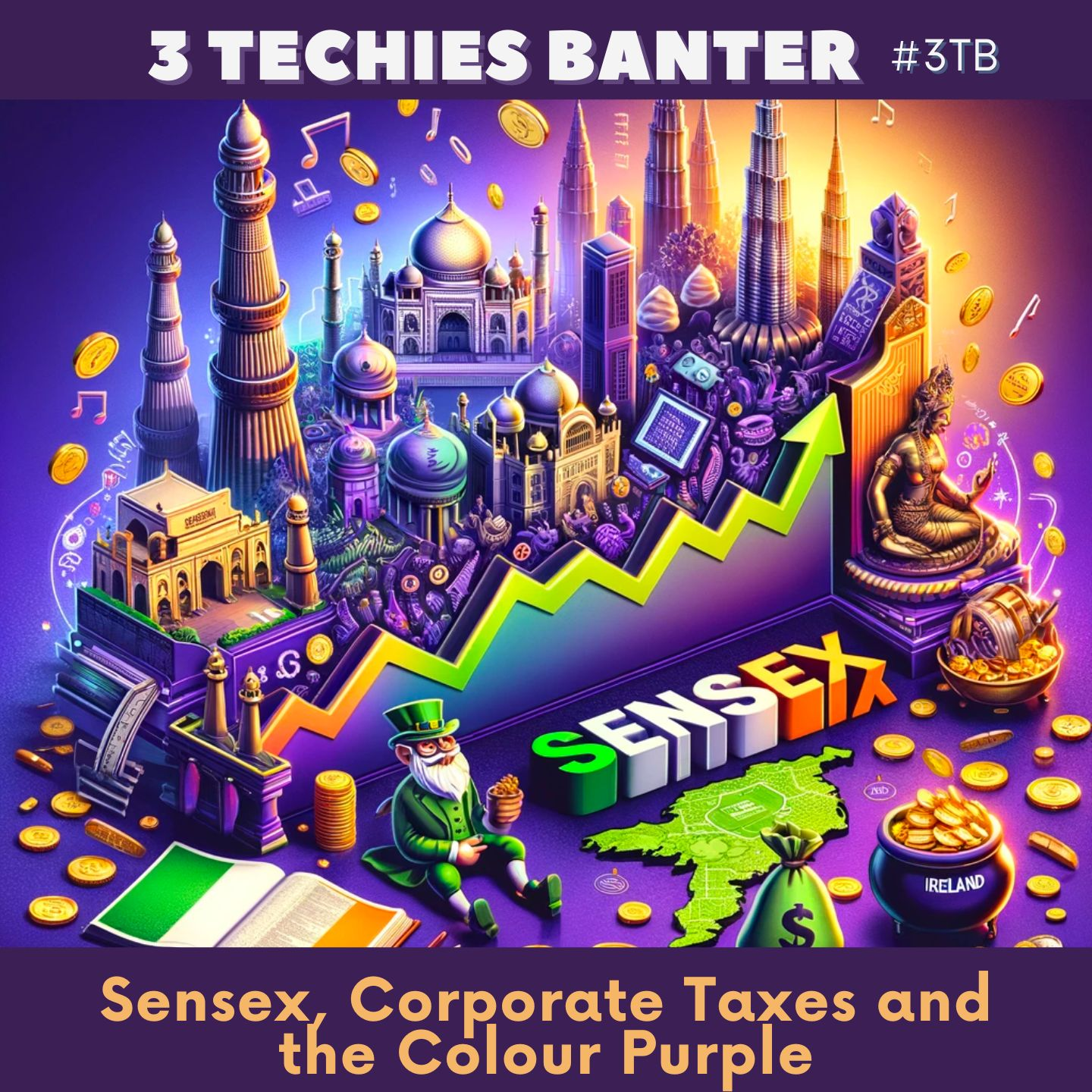 3TB Shorts 14: Sensex, Corporate Taxes and the Colour Purple