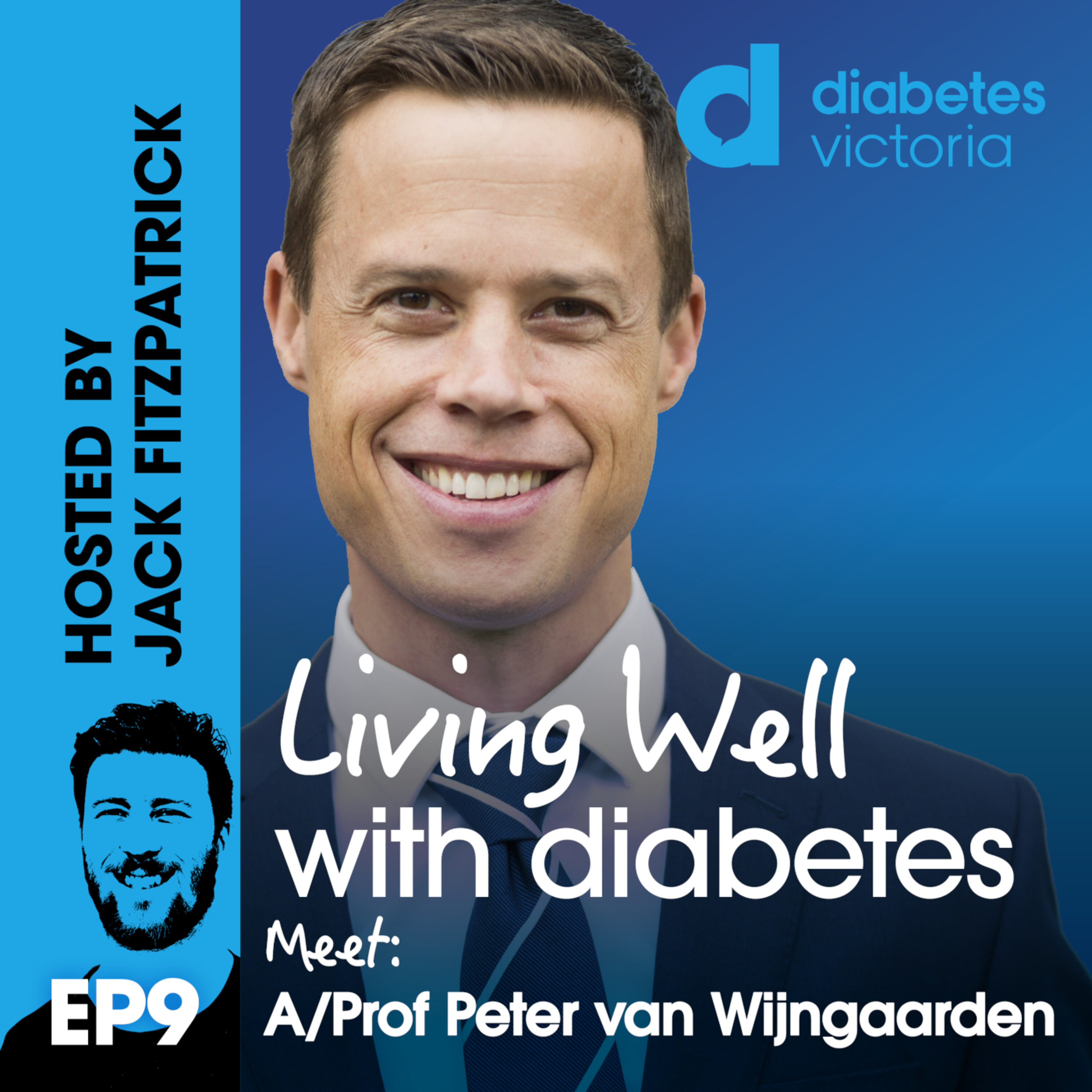 Ep 9: Associate Professor Peter van Wijngaarden | Diabetes and eye health episode artwork
