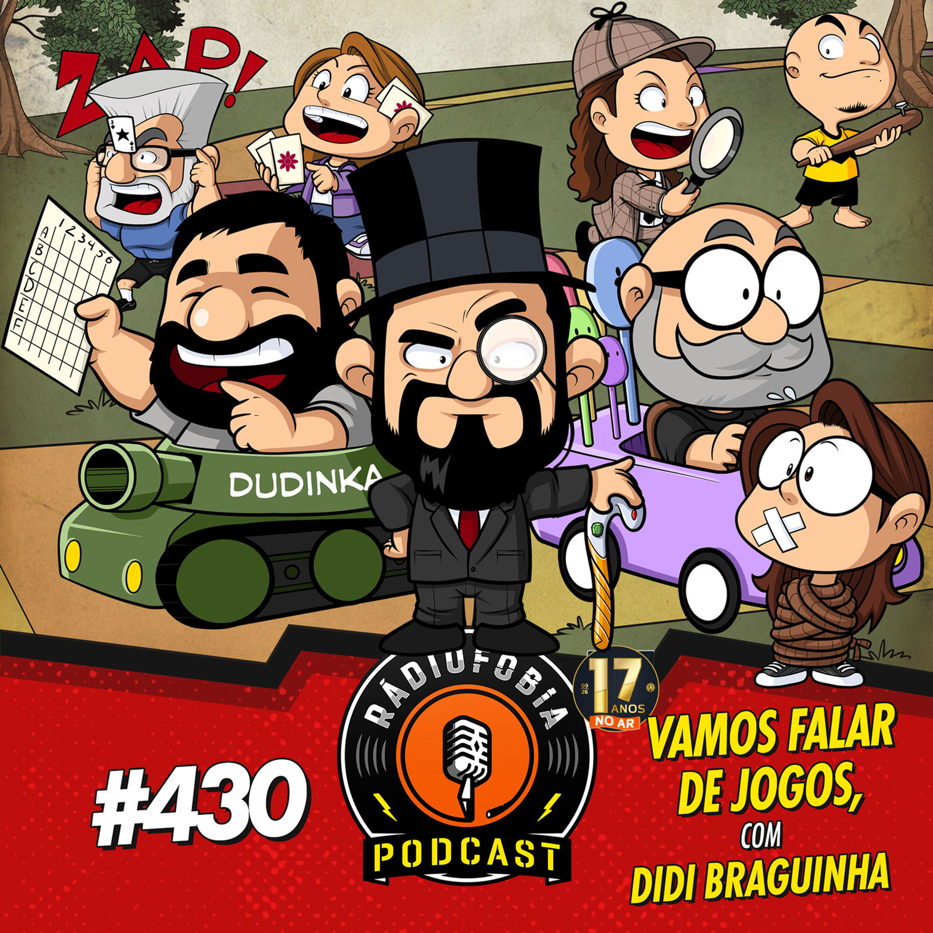 RÁDIOFOBIA 430 - Vamos falar de jogos, com Didi Braguinha