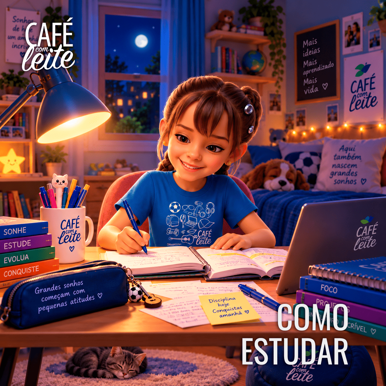 Café Com Leite Especial - Como Estudar