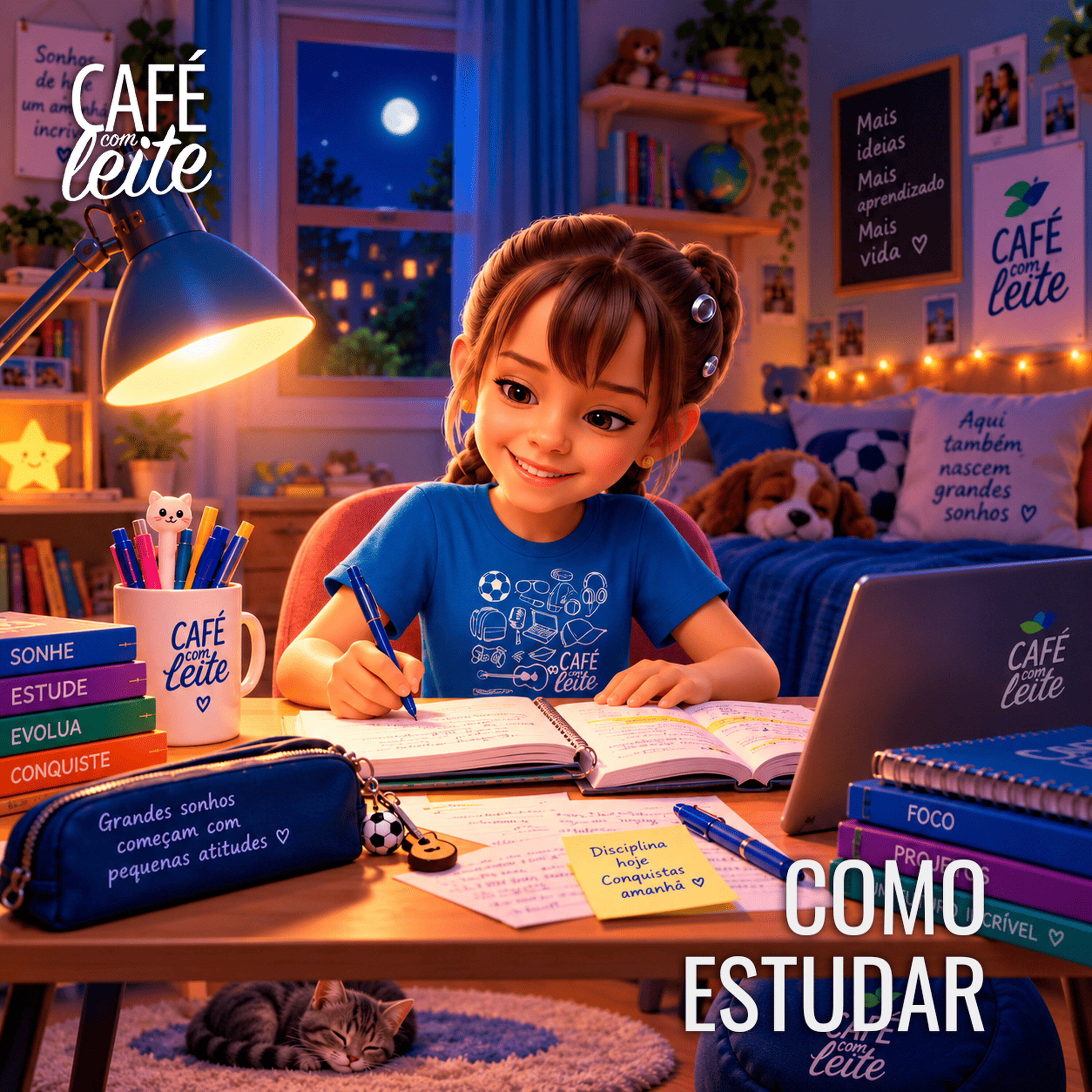 Café Com Leite Especial - Como Estudar