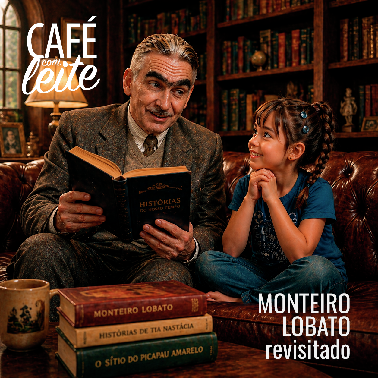 Café Com Leite Especial -Monteiro Lobato-Revisitado