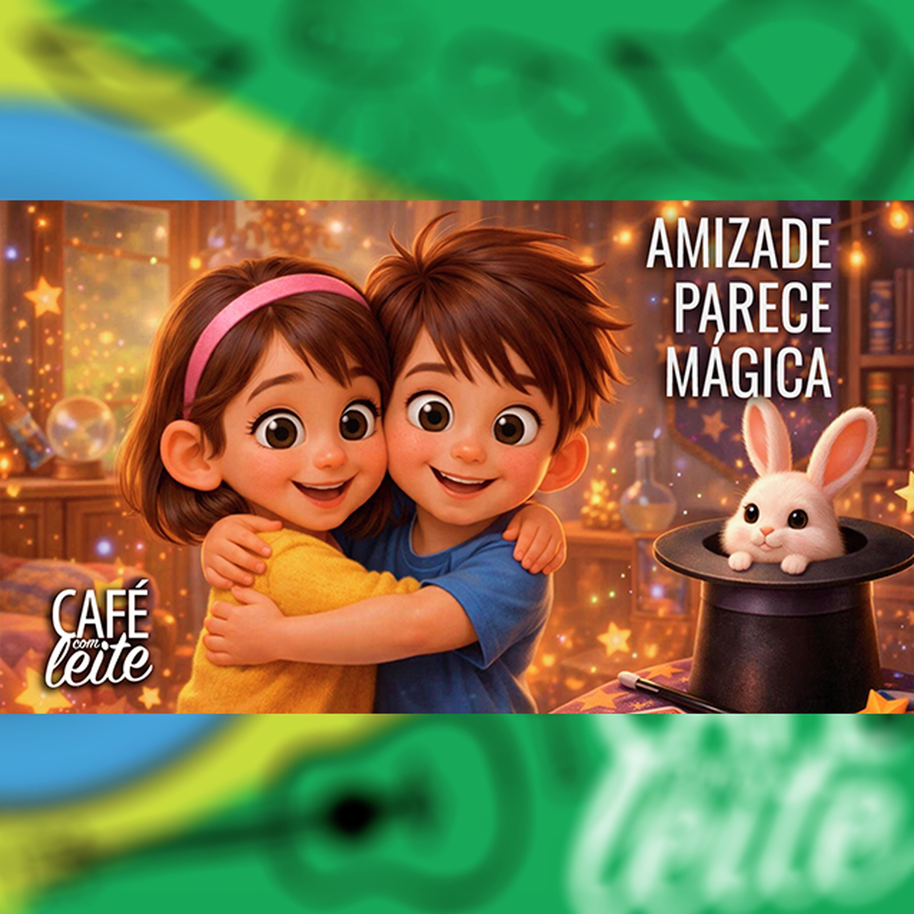 Café Com Leite Especial - Amizade parece mágica