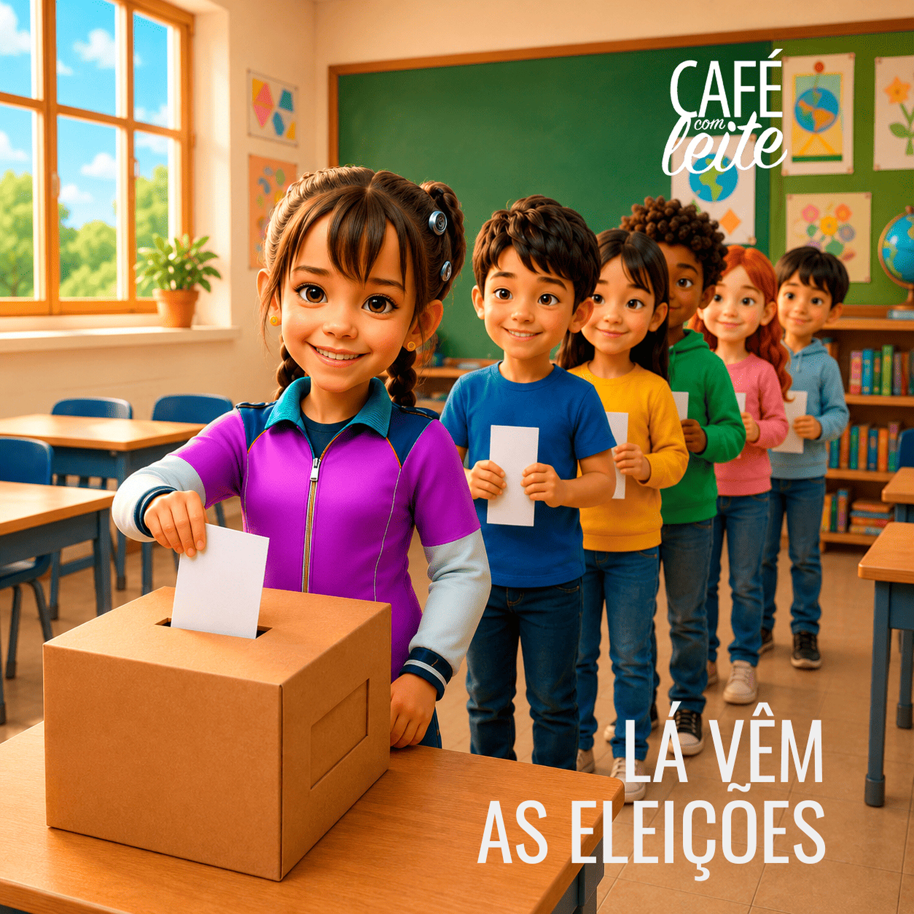 Café Com Leite Especial -Lá vêm as eleições episode artwork