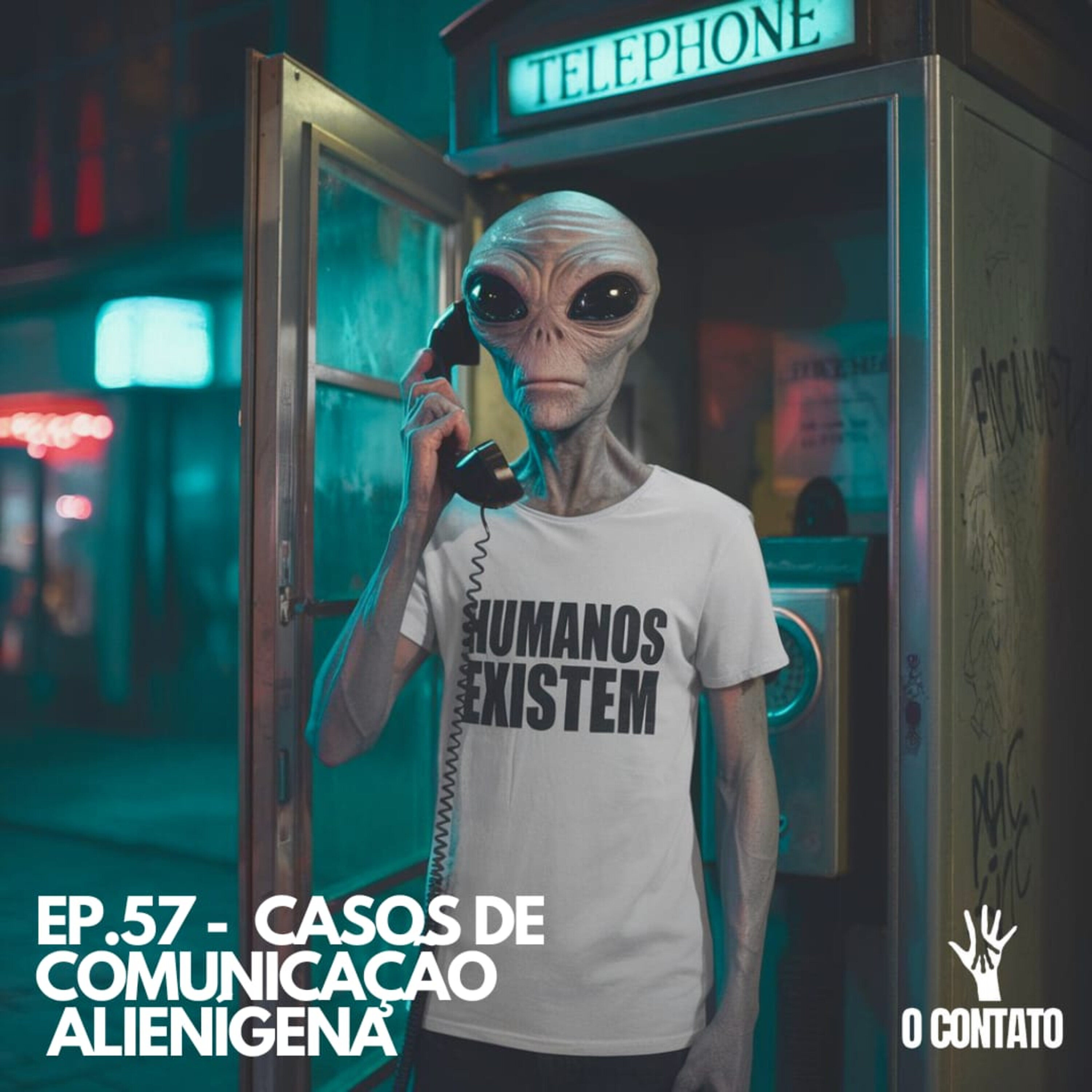 #57 - CASOS DE COMUNICAÇÃO ALIENÍGENA episode artwork
