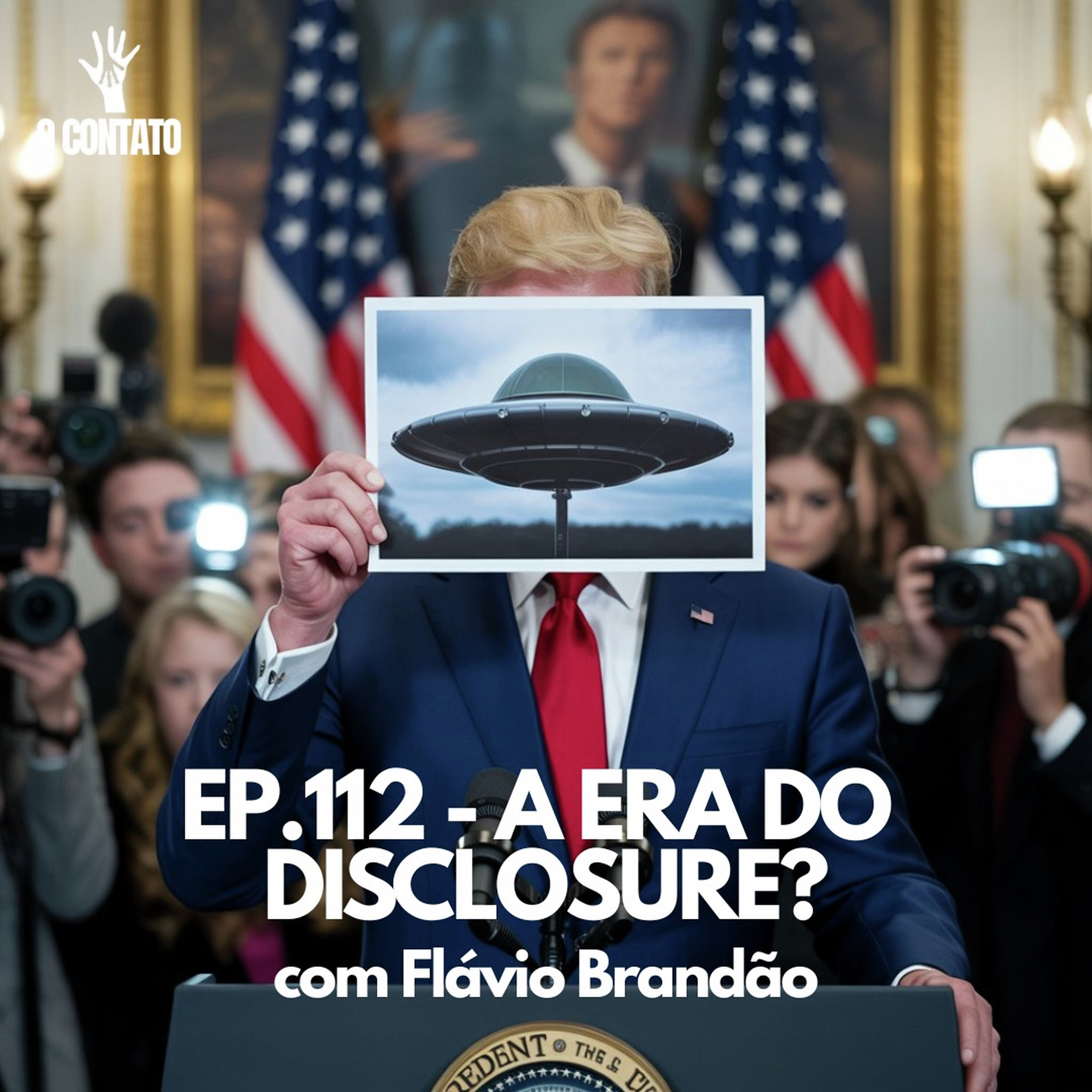 #112 - A ERA DO DISCLOSURE?  - Com Flavio Brandão episode artwork