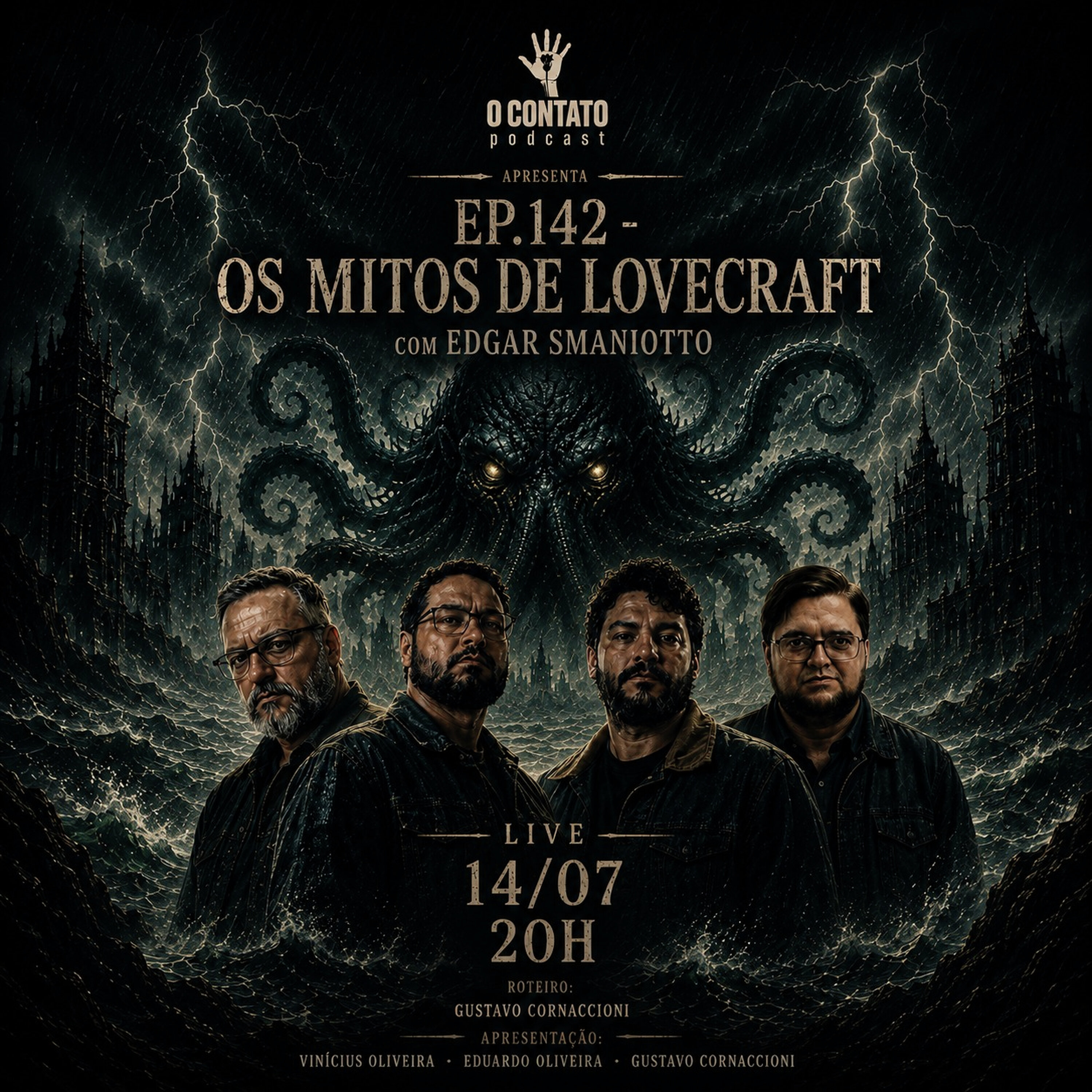 #142 - OS MITOS DE LOVECRAFT - COM EDGAR SMANIOTO