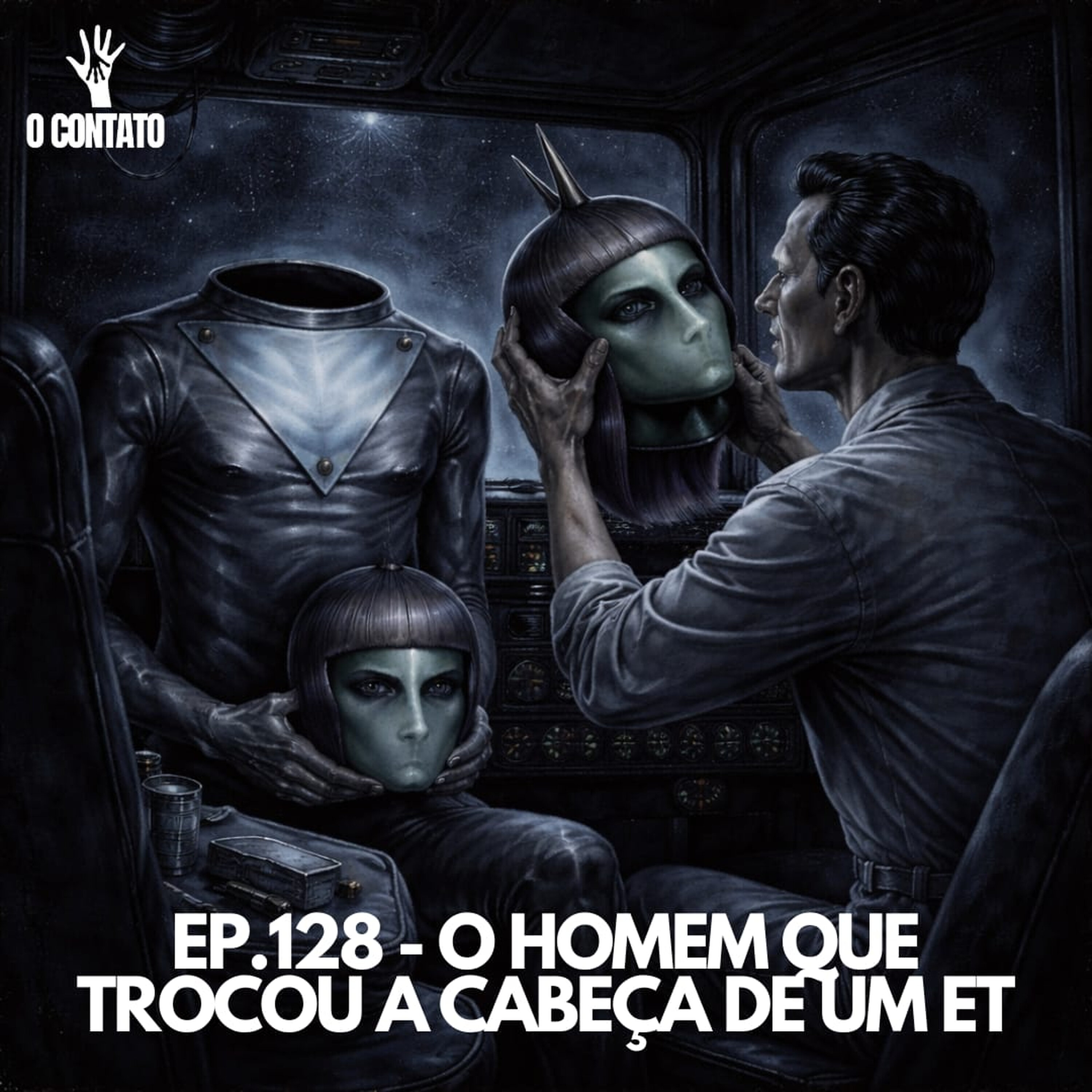 #128 - O HOMEM QUE TROCOU A CABEÇA DE UM ET episode artwork