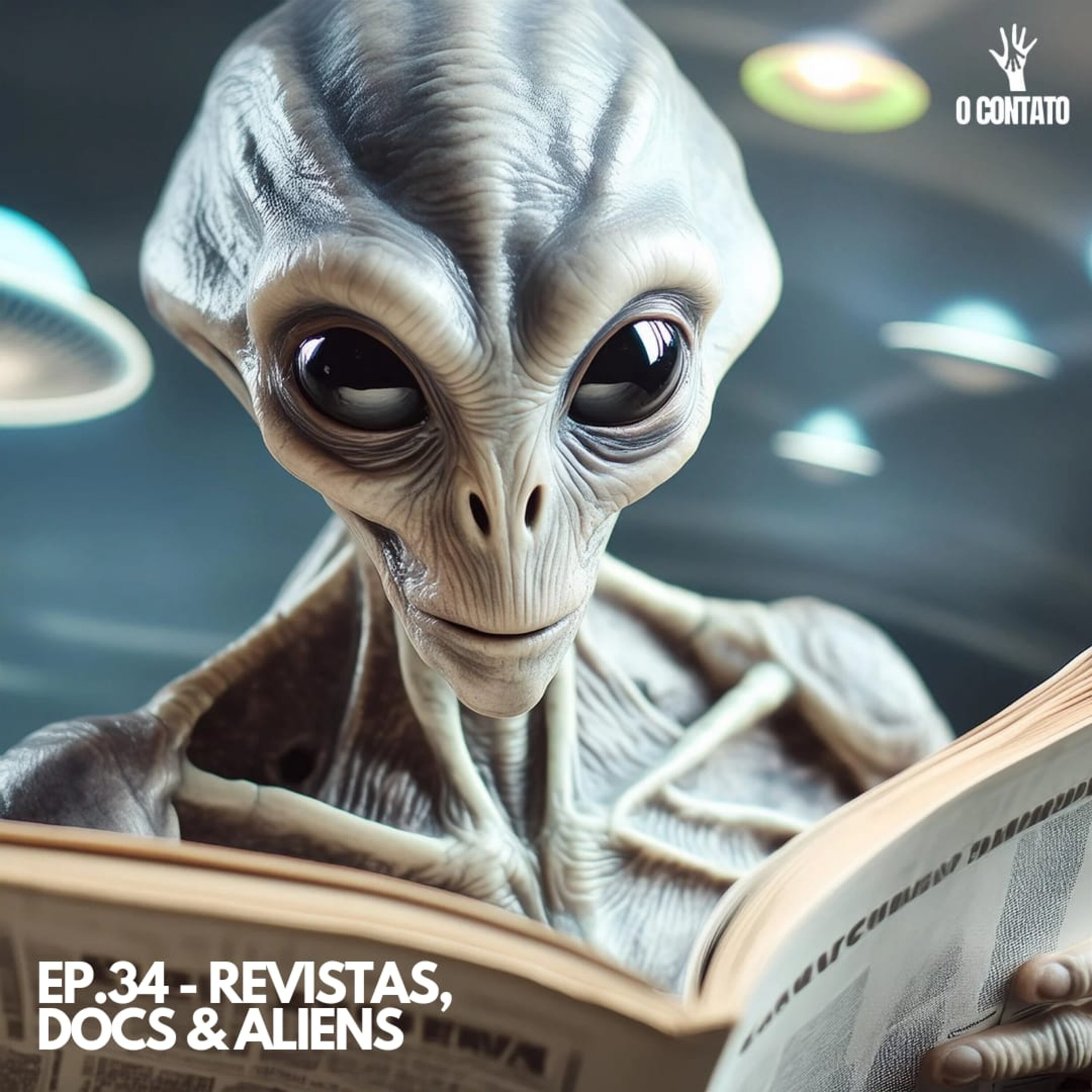 #34 - Revistas, Docs e Aliens episode artwork