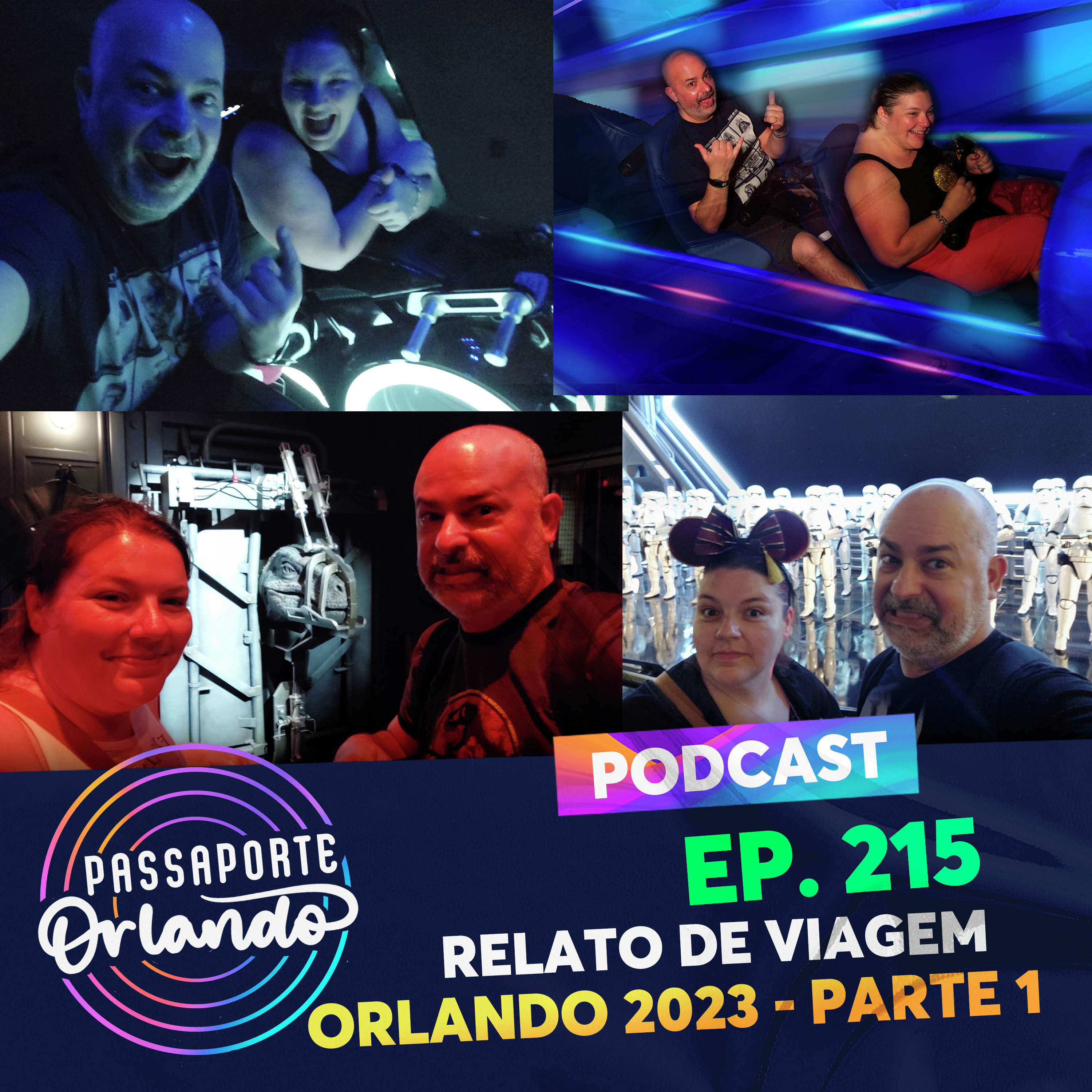 Passaporte Orlando Ep. 215 - Relato de viagem - Orlando 2023 - Parte 1 episode artwork