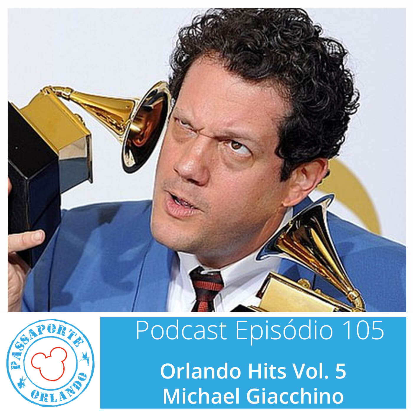Passaporte Orlando EP. 105 – Orlando Hits Vol. 5 - Michael Giacchino episode artwork