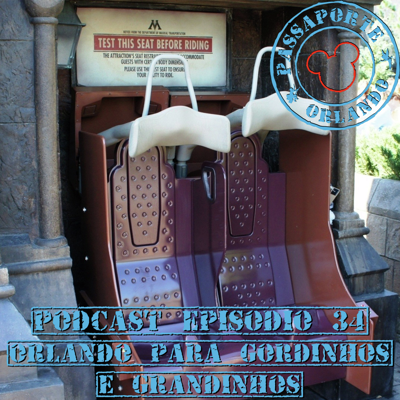 Passaporte Orlando EP. 34 - Orlando para Gordinhos e Grandinhos episode artwork