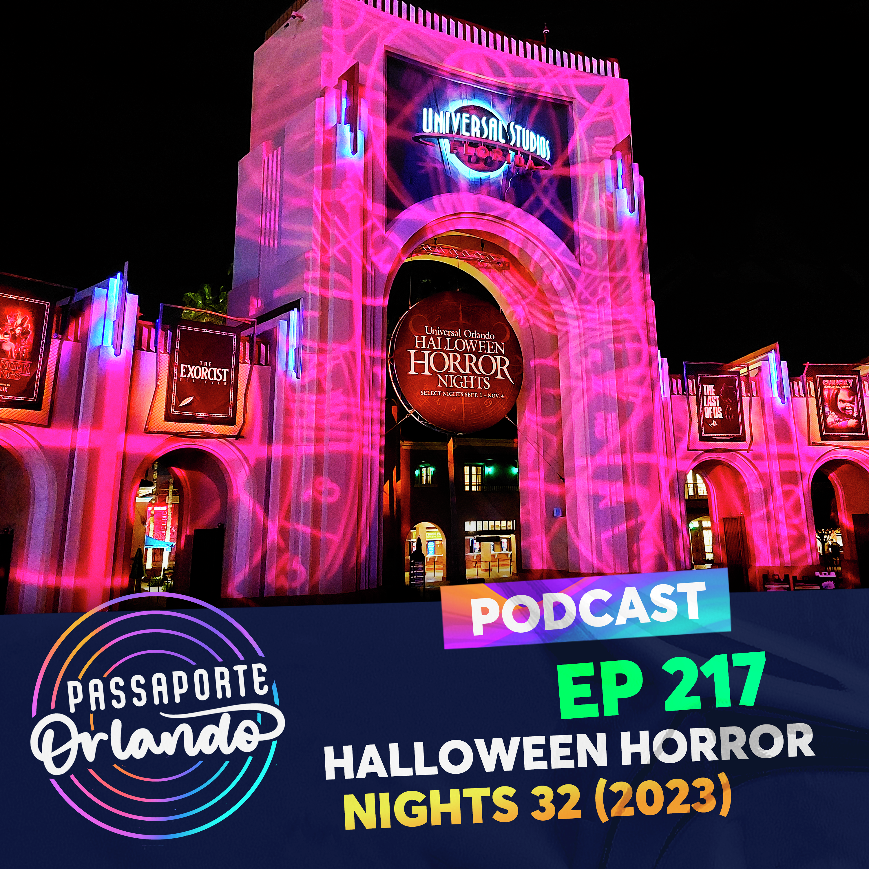 Passaporte Orlando Ep. 217 - Halloween Horror Nights 32 (edição 2023) episode artwork