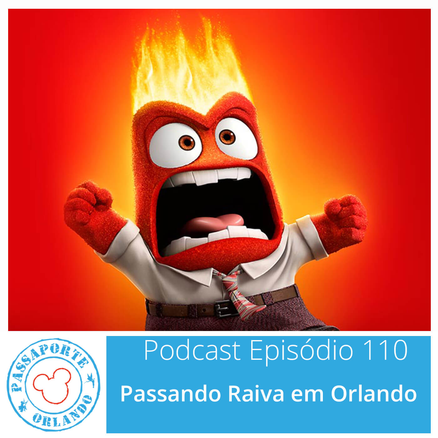 Passaporte Orlando EP. 110 – Passando Raiva em Orlando episode artwork