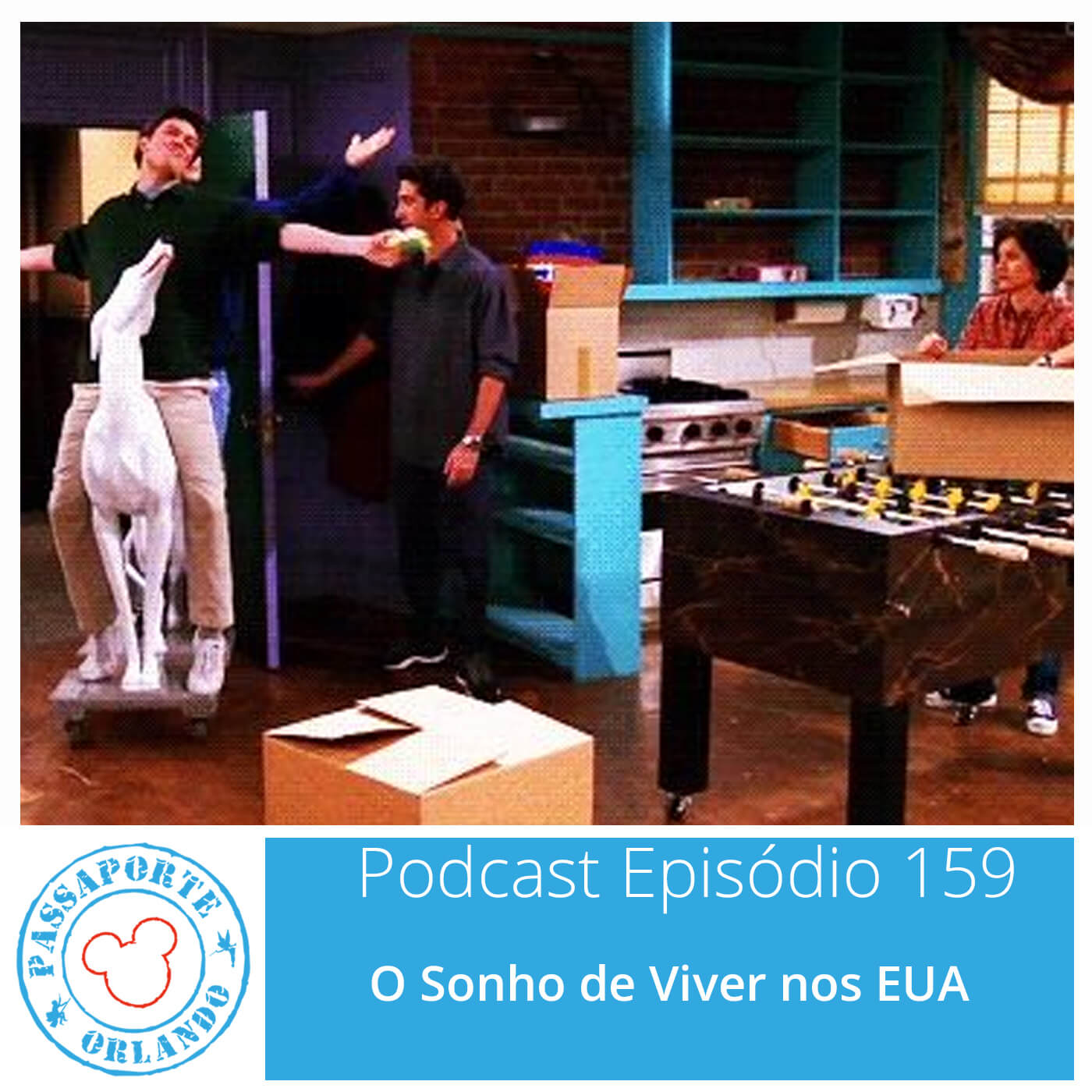 Passaporte Orlando EP. 159 - O Sonho de Viver nos EUA episode artwork