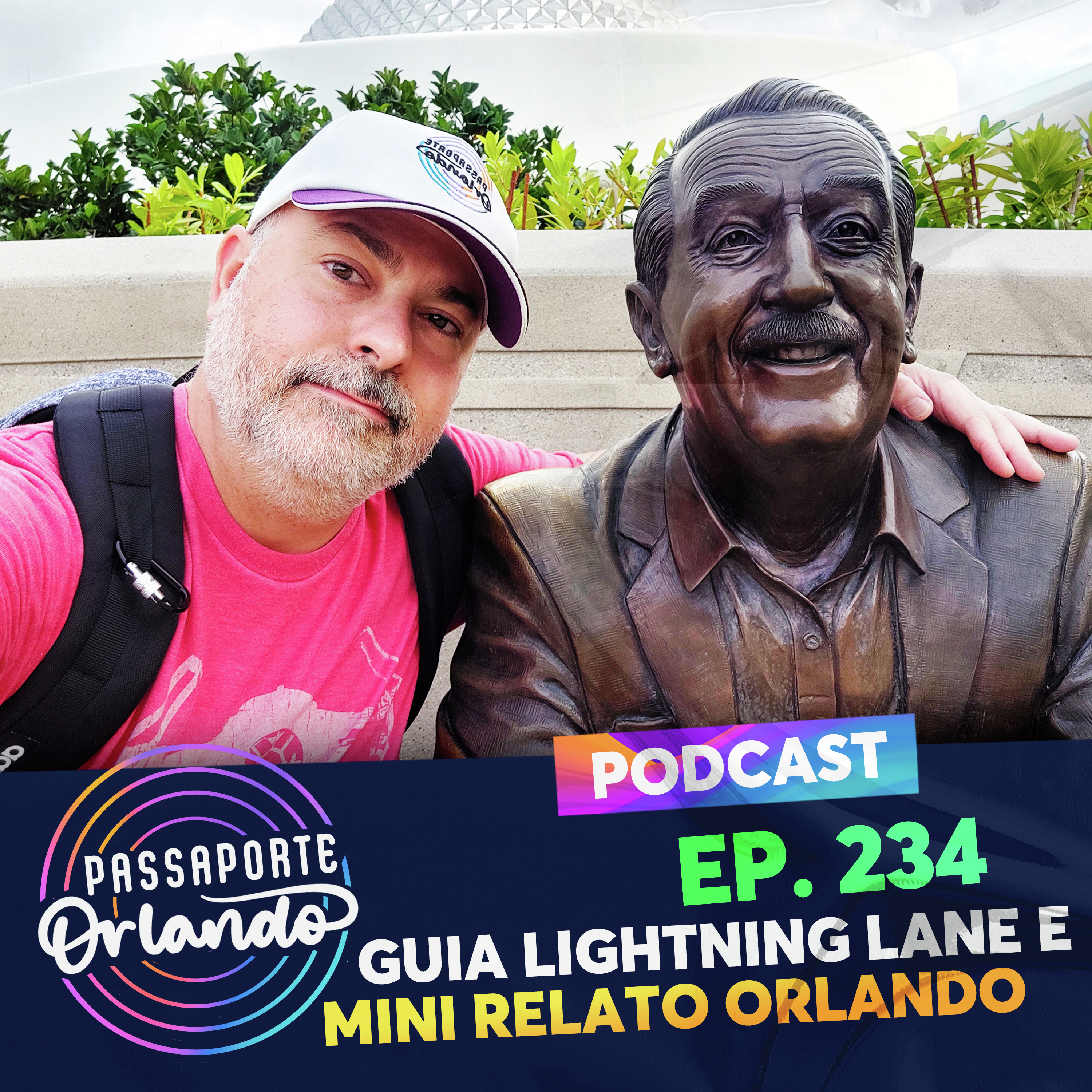 Passaporte Orlando Ep. 234 - Tudo sobre Lightning Lane e mini relato de Orlando e Houston episode artwork