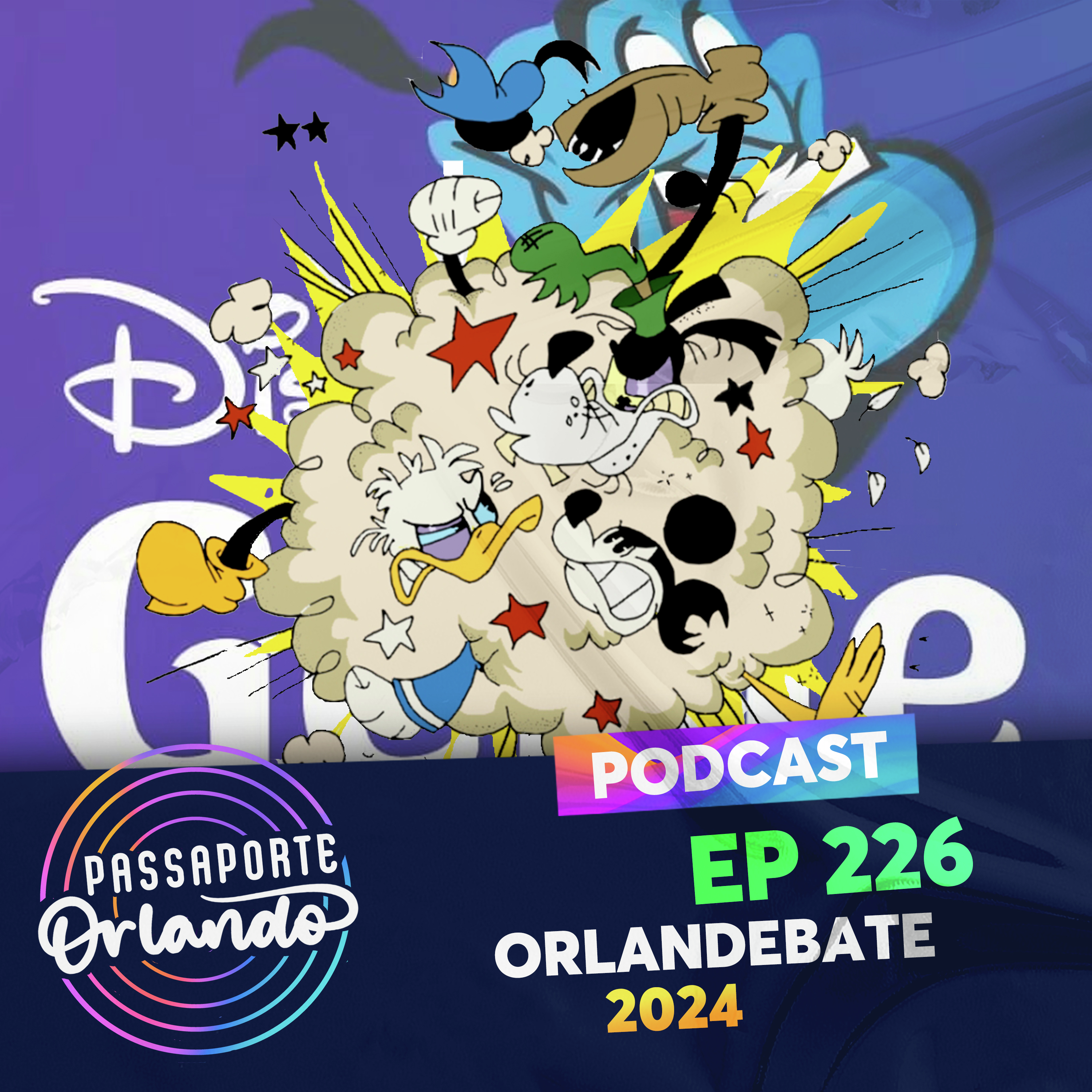 Passaporte Orlando Ep. 226 - Orlandebate (2024) episode artwork