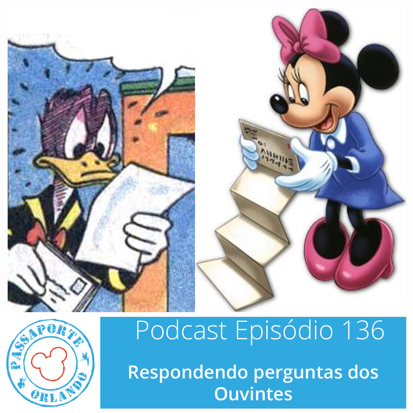 Passaporte Orlando EP. 136 – Respondendo Perguntas dos Ouvintes episode artwork