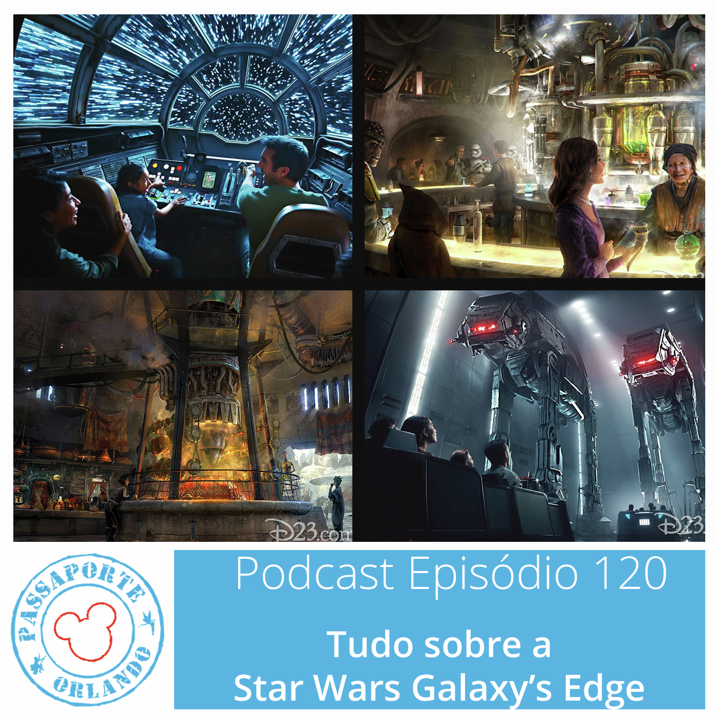 Passaporte Orlando EP. 120 - Tudo sobre a Star Wars Galaxy's Edge episode artwork