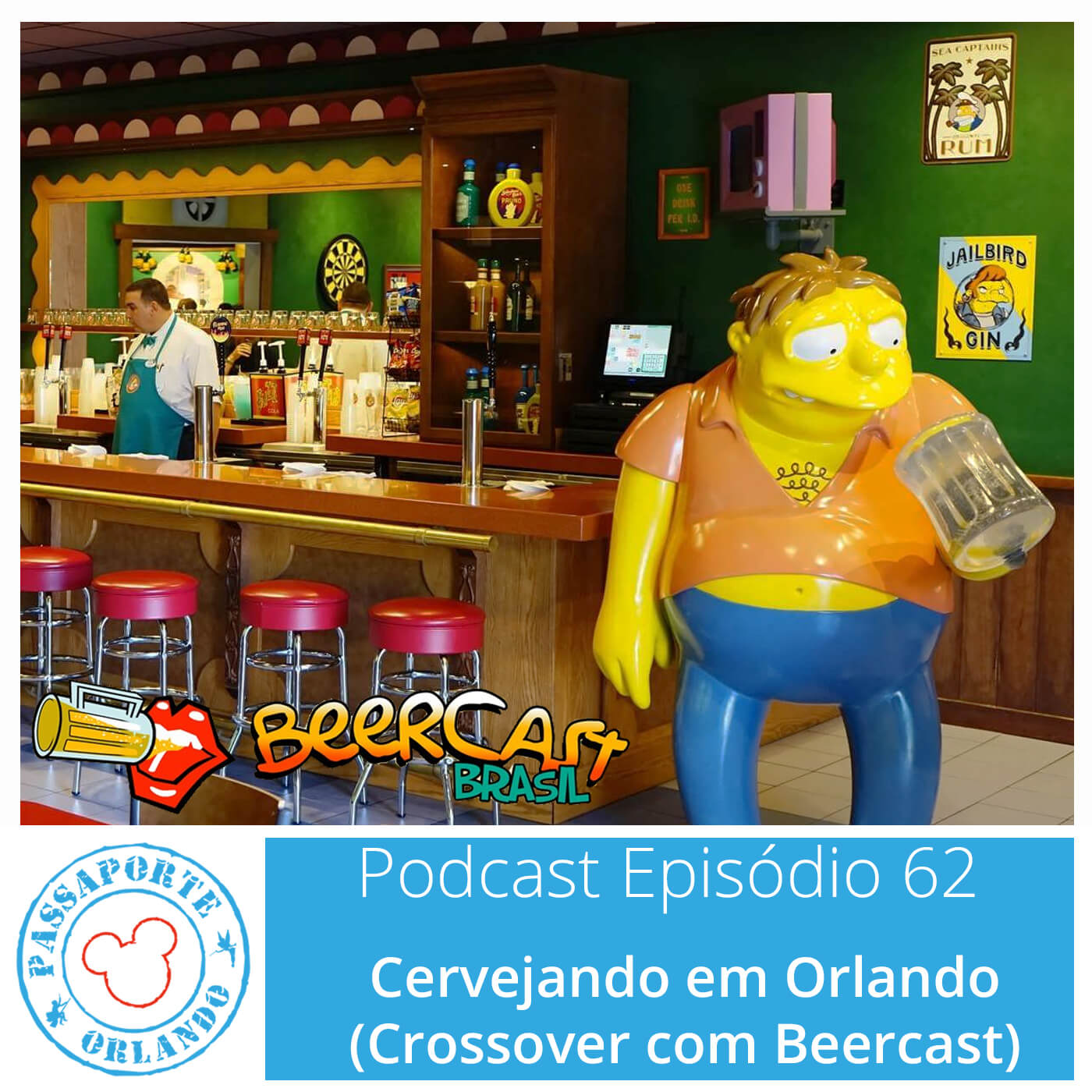 Passaporte Orlando EP. 62 - Cervejando em Orlando (com Beercast) episode artwork