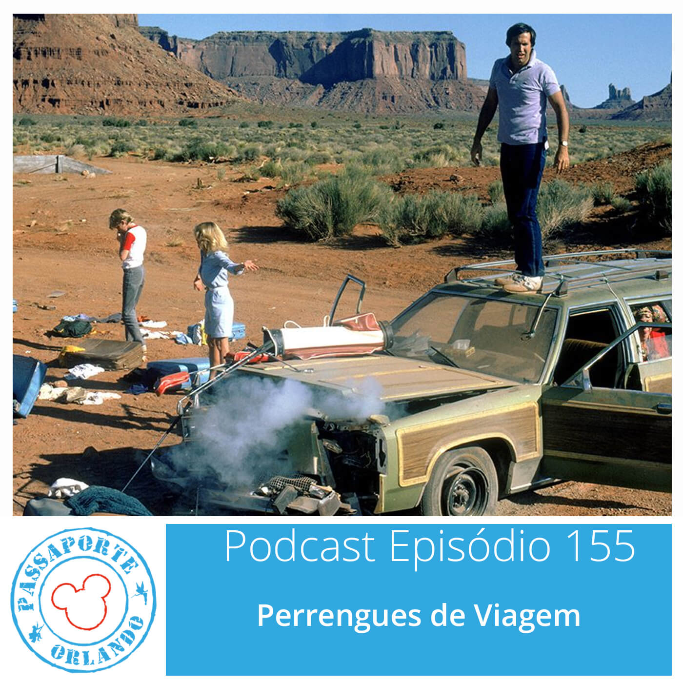 Passaporte Orlando EP. 155 - Perrengues de Viagem episode artwork