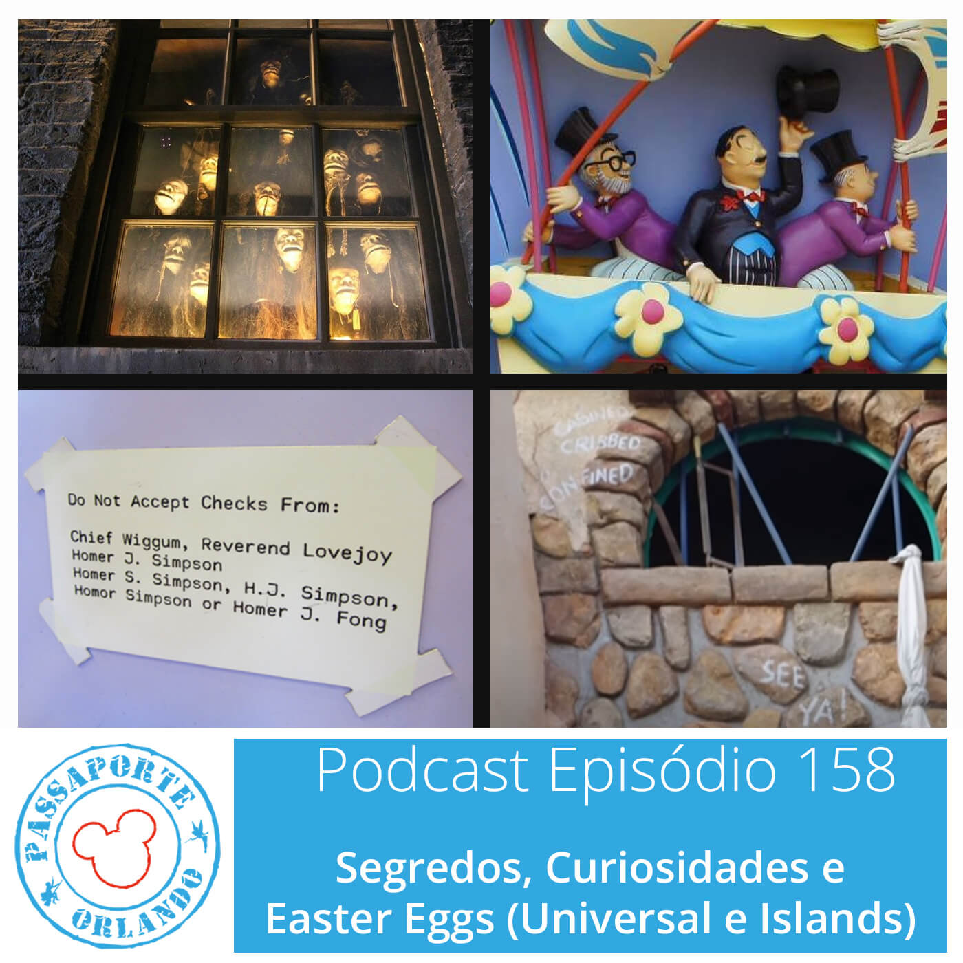 Passaporte Orlando EP. 158 - Segredos, Detalhes e Easter Eggs (Universal Studios e Islands of Adventure) episode artwork