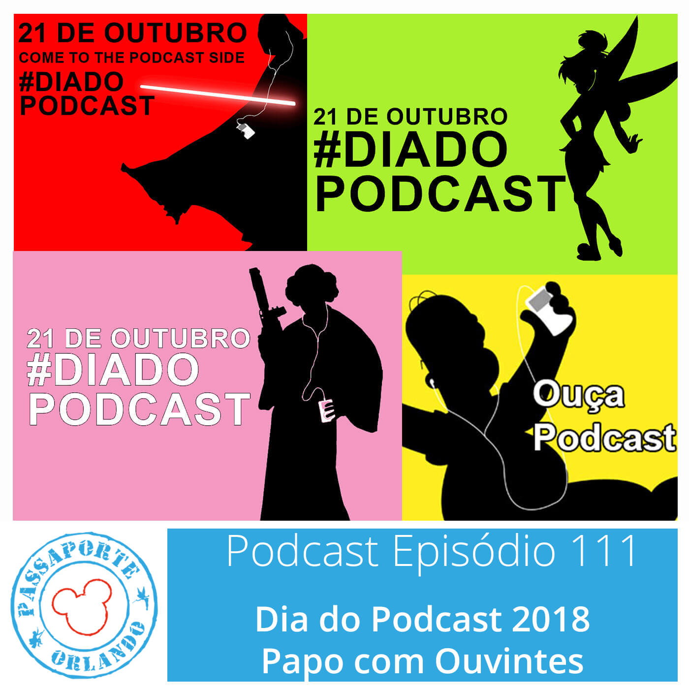 Passaporte Orlando EP. 111 – Dia do Podcast 2018: Papo com ouvintes episode artwork