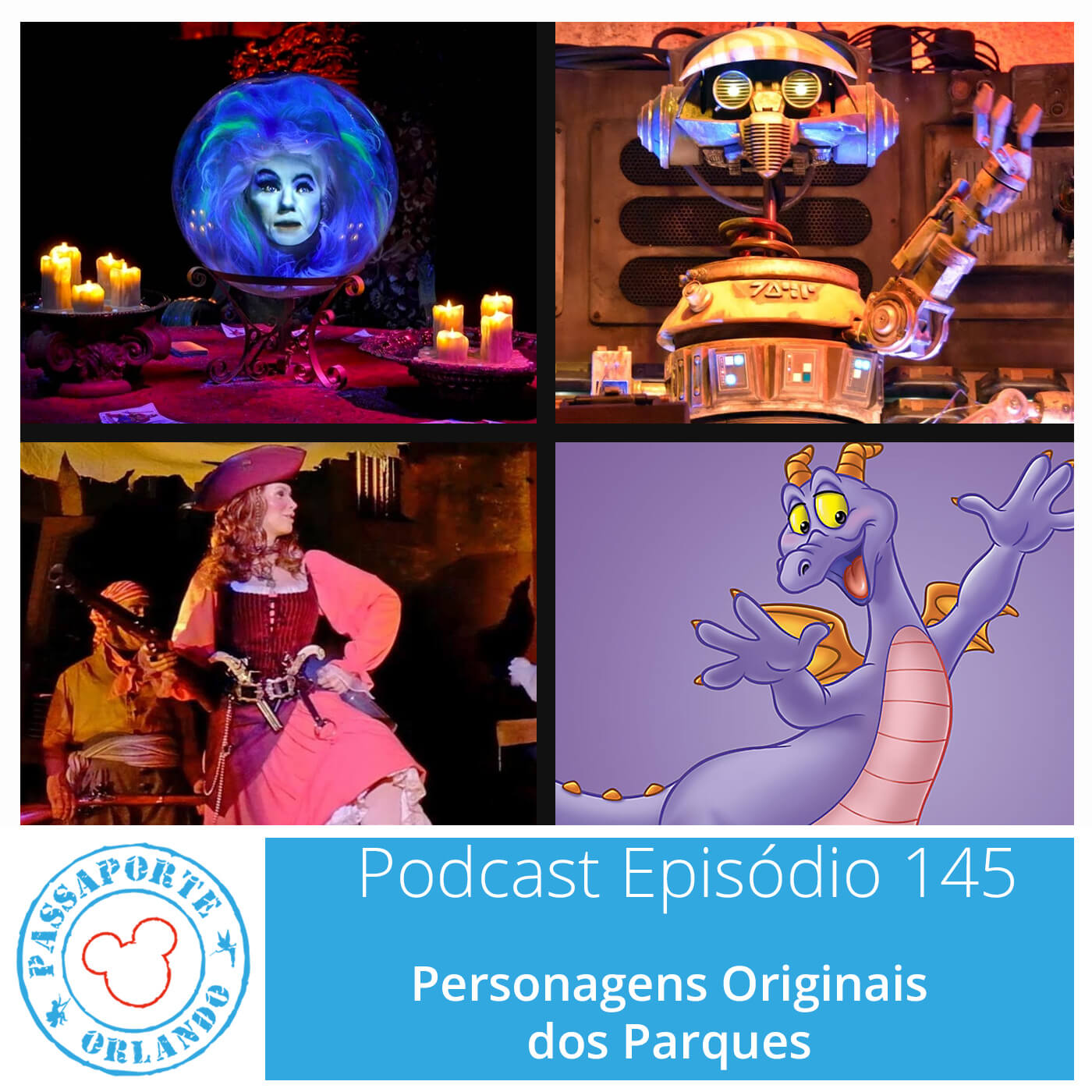 Passaporte Orlando EP. 145 - Personagens Originais dos Parques episode artwork