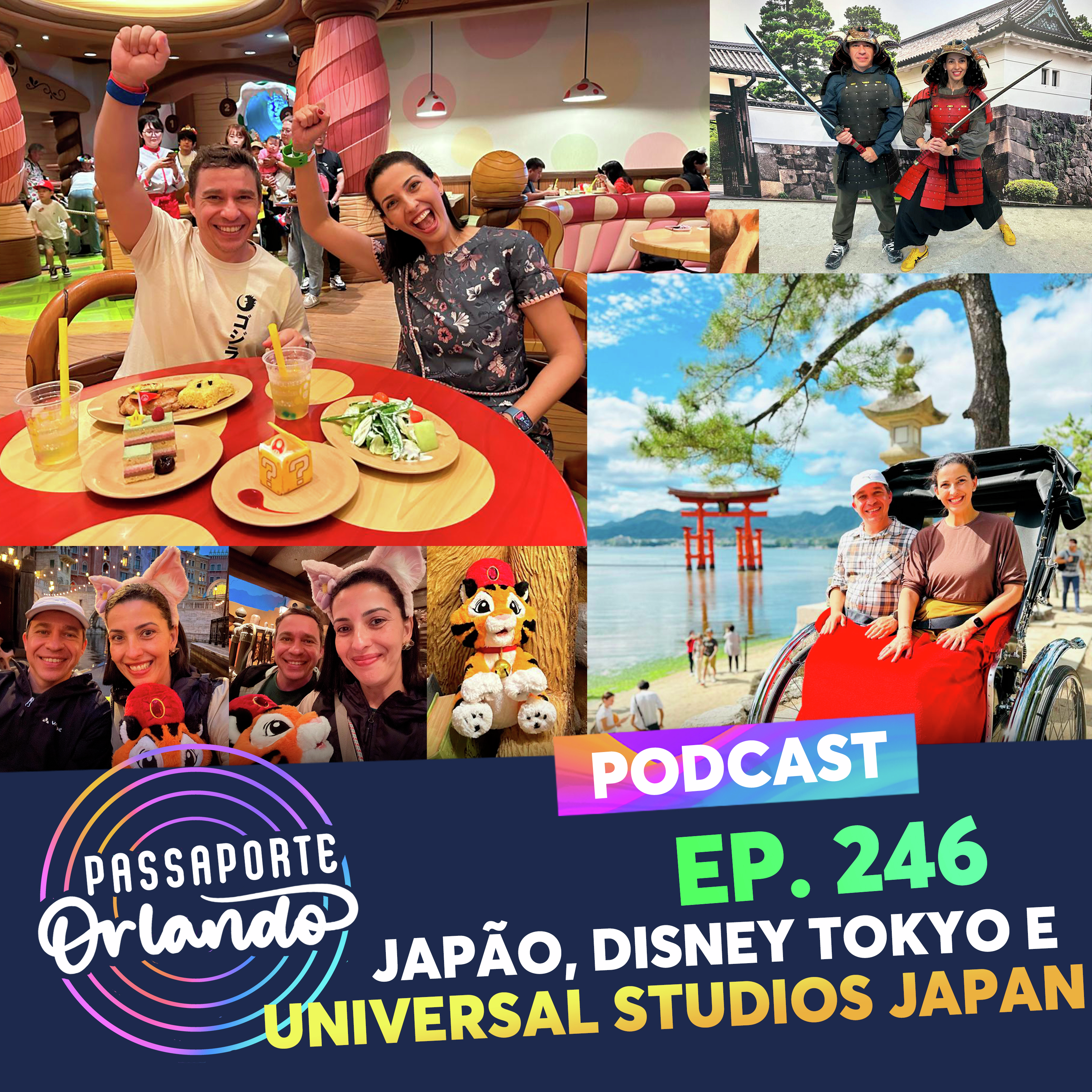 Passaporte Orlando Ep. 246 - Japão, Disney Tokyo e Universal Studios Japan episode artwork