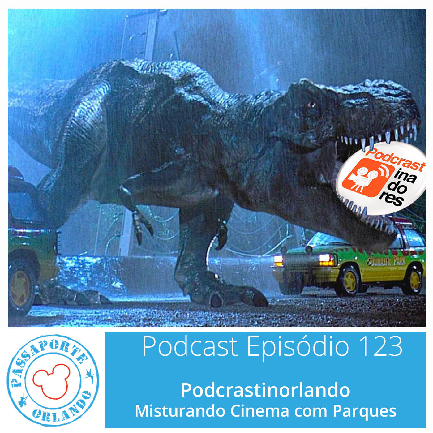 Passaporte Orlando EP. 123 - Podcrastinorlando: Misturando Cinema com Parques episode artwork