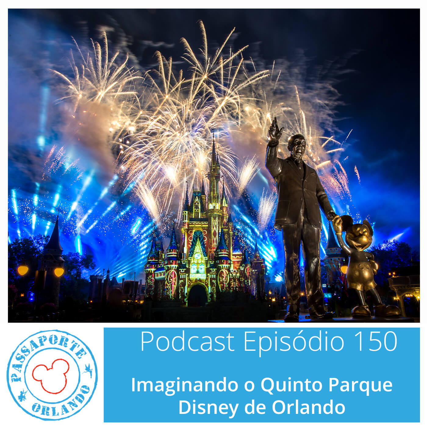 Passaporte Orlando EP. 150 - Imaginando o Quinto Parque Disney de Orlando episode artwork