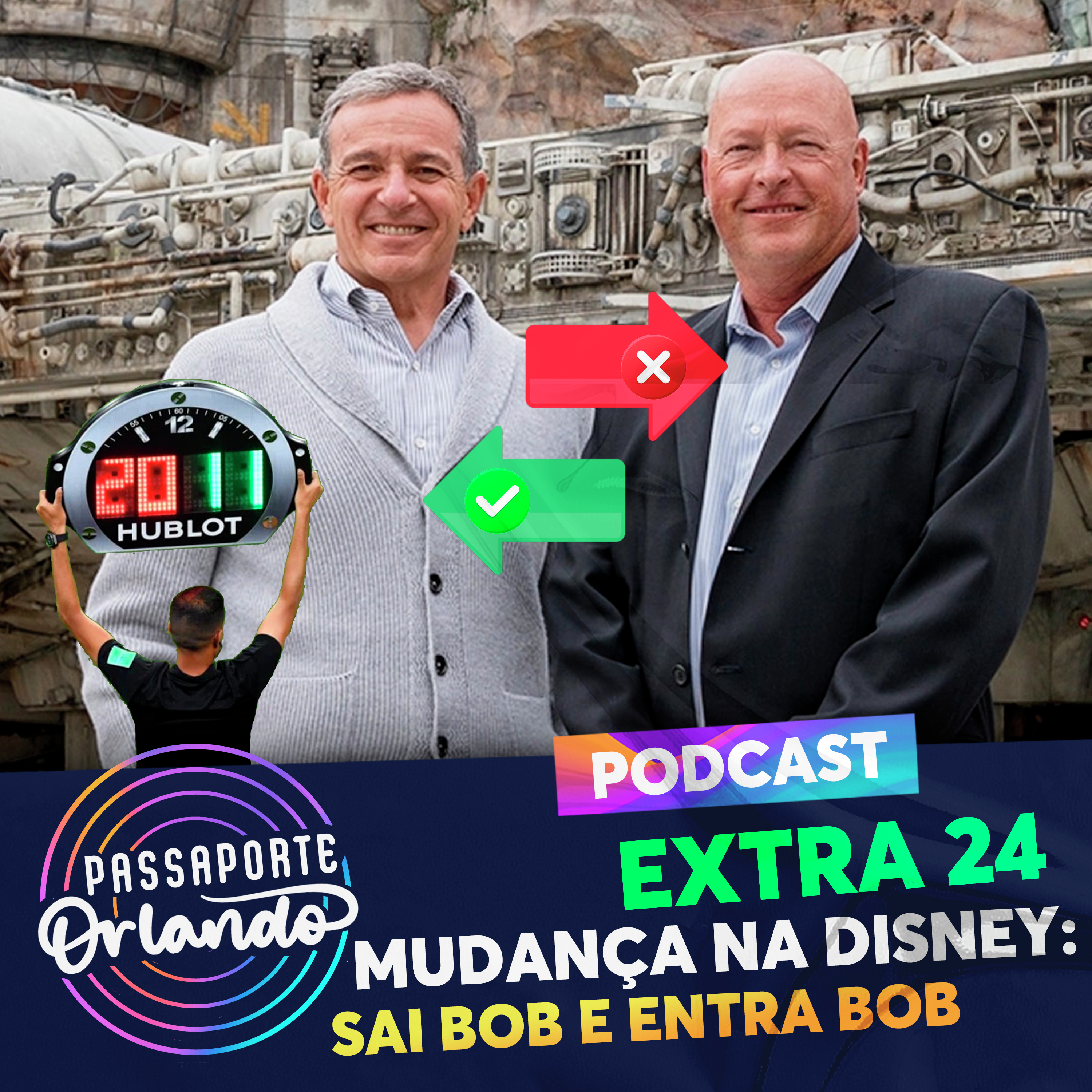 Passaporte Orlando EXTRA 24 - Mudança na Disney - Sai Bob e Entra Bob episode artwork