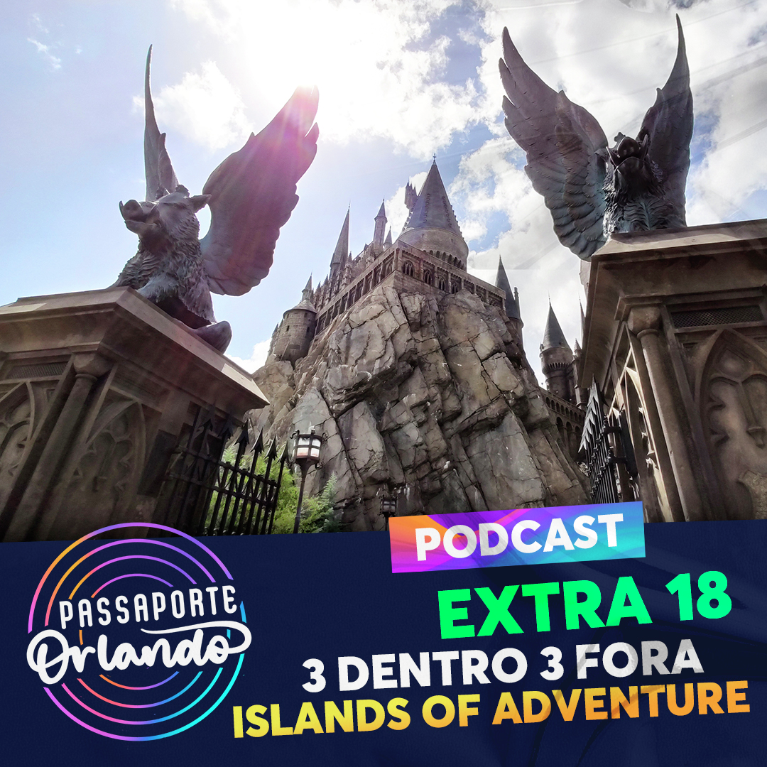 Passaporte Orlando EXTRA 18 - 3 Dentro 3 Fora: Islands of Adventure episode artwork